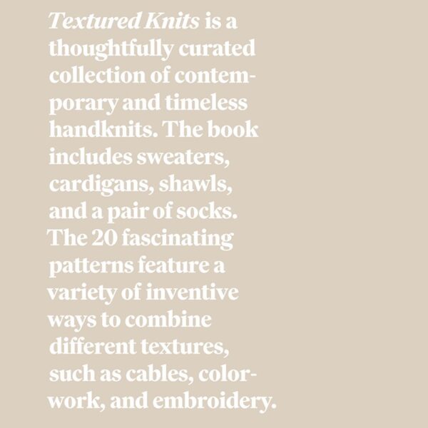 TEXTURED KNITS - LAINE