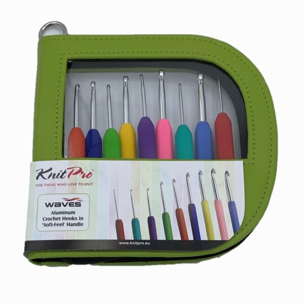UNCINETTI WAVES SET (CUSTODIA VERDE) - KNIT PRO