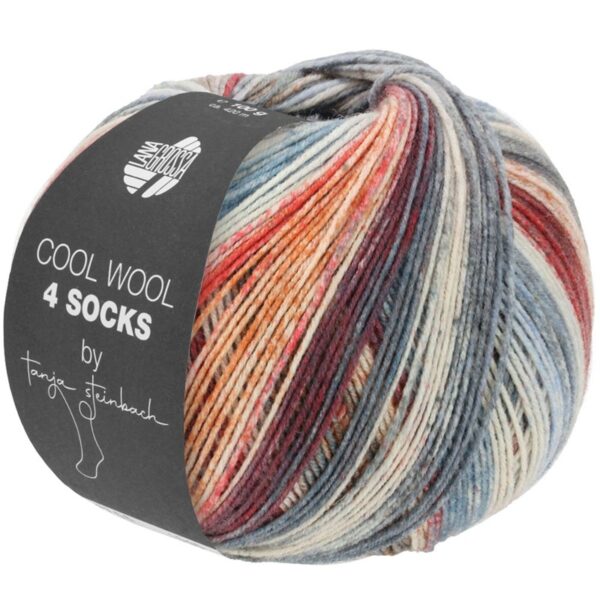 COOL WOOL 4 SOCKS PRINT - LANA GROSSA
