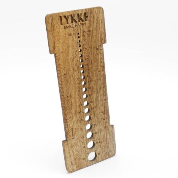 CALIBRO RIGHELLO IN LEGNO DI MANGO (MANGO WOOD) - LYKKE