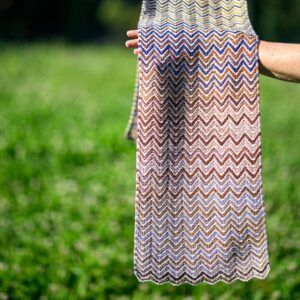 KIT PER ZICK ZACK SCARF - DI CHRISTY KAMM